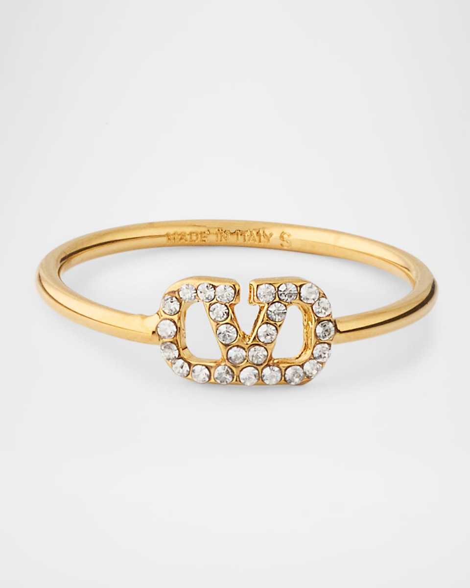 VLogo Signature Strass Ring